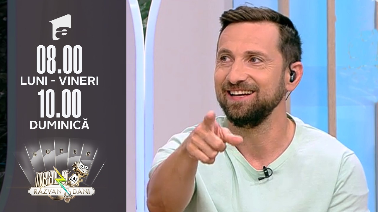 Super Neatza, 12 septembrie 2021. Dani Oțil, proaspăt tătic: &Icirc;l salut pe  fii-miu