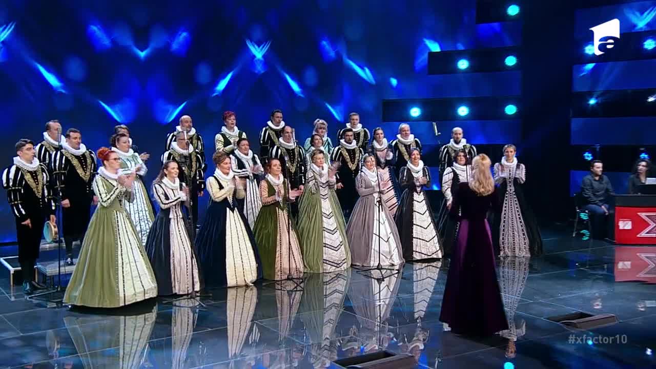 X Factor sezonul 10, 13 septembrie 2021: Corul Naţional de Cameră Madrigal, moment impresionant
