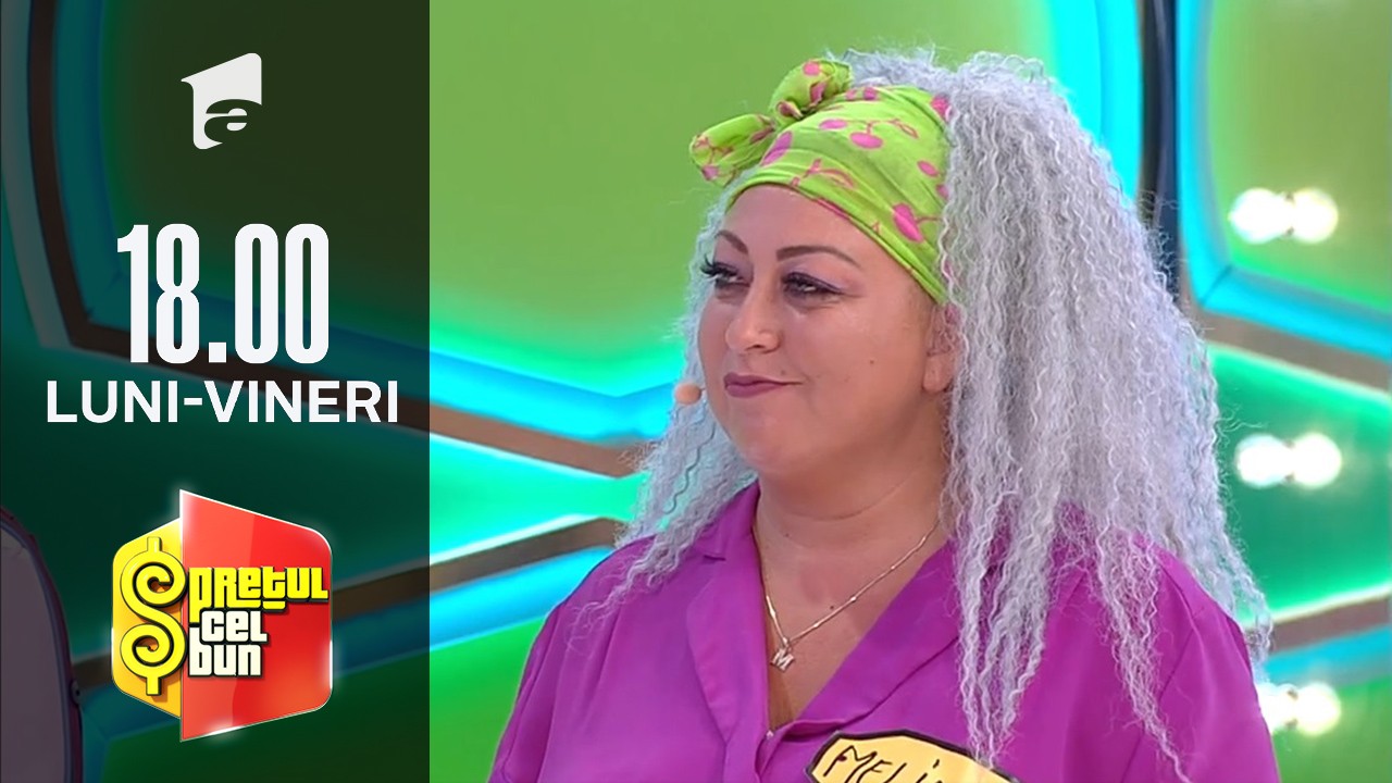 Preţul cel bun sezonul 1, 23 septembrie 2021. Melinda a ghicit prețul exact al obiectului