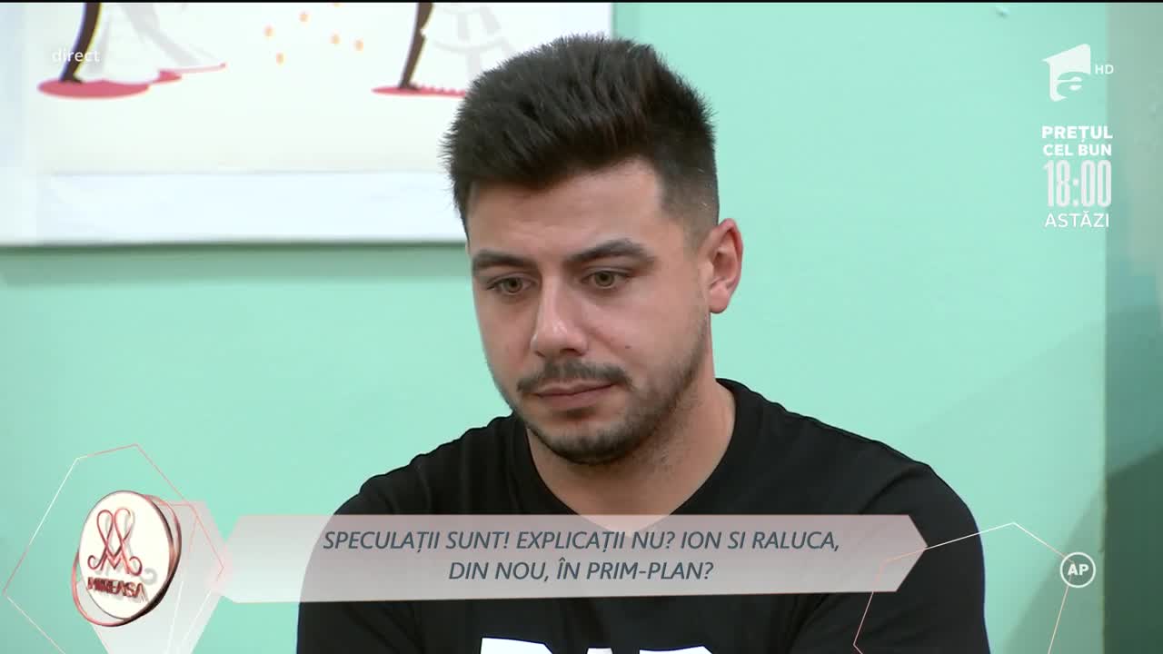 Mireasa Sezonul 4, 27 septembrie 2021. Ion, după sărutul Ralucăi: Niște plăceri de moment duse un pic prea departe, după câteva pahare