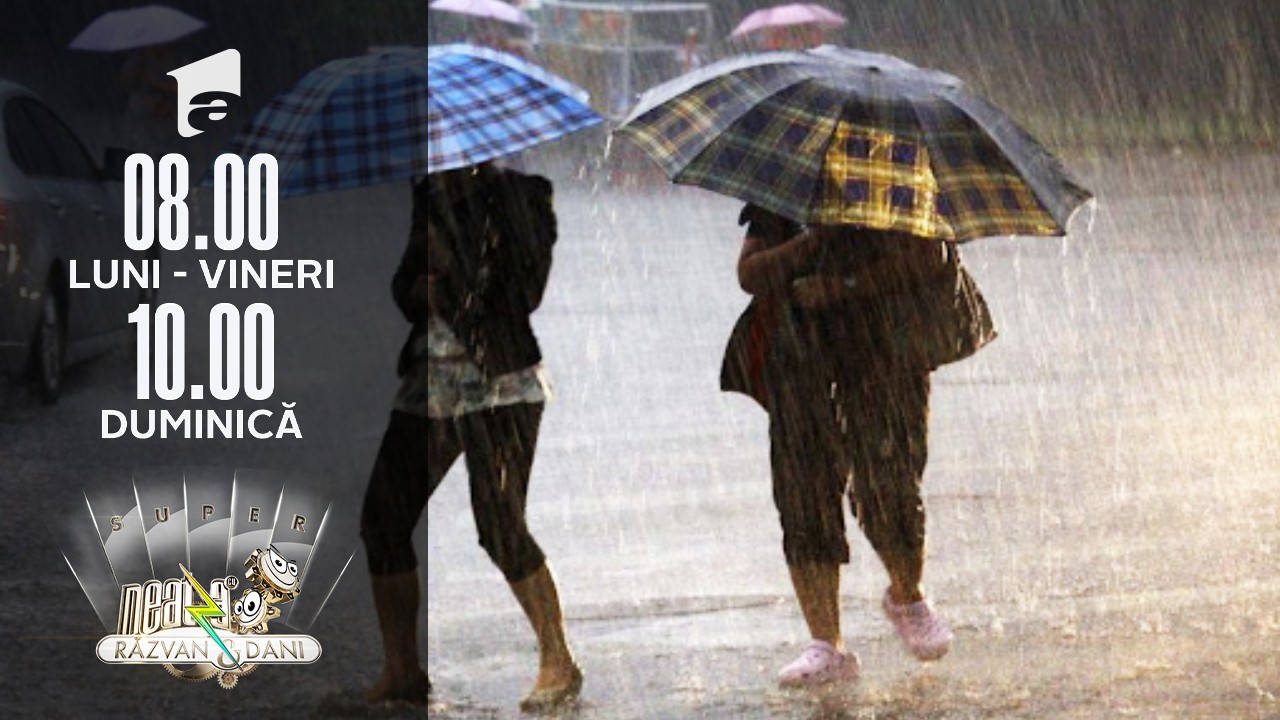 Super Neatza, 28 septembrie 2021. Temperaturi scăzute, ploi și v&acirc;nt &icirc;n toată țara