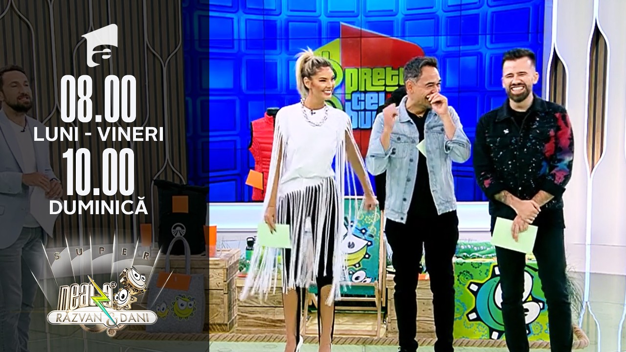 Super Neatza, 30 septembrie 2021. Andreea a c&acirc;știgat un super premiu la  "Prețul cel bun"