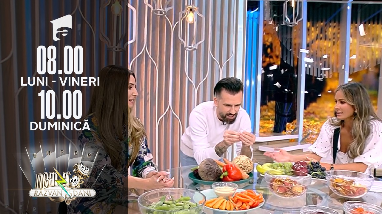 Super Neatza de Weekend, 3 octombrie 2021. Gustări sănătoase pentru o seară de film &icirc;n familie