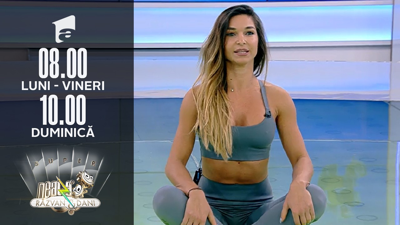 Super Neatza de Weekend, 3 octombrie 2021. Antrenament din v&acirc;rful patului