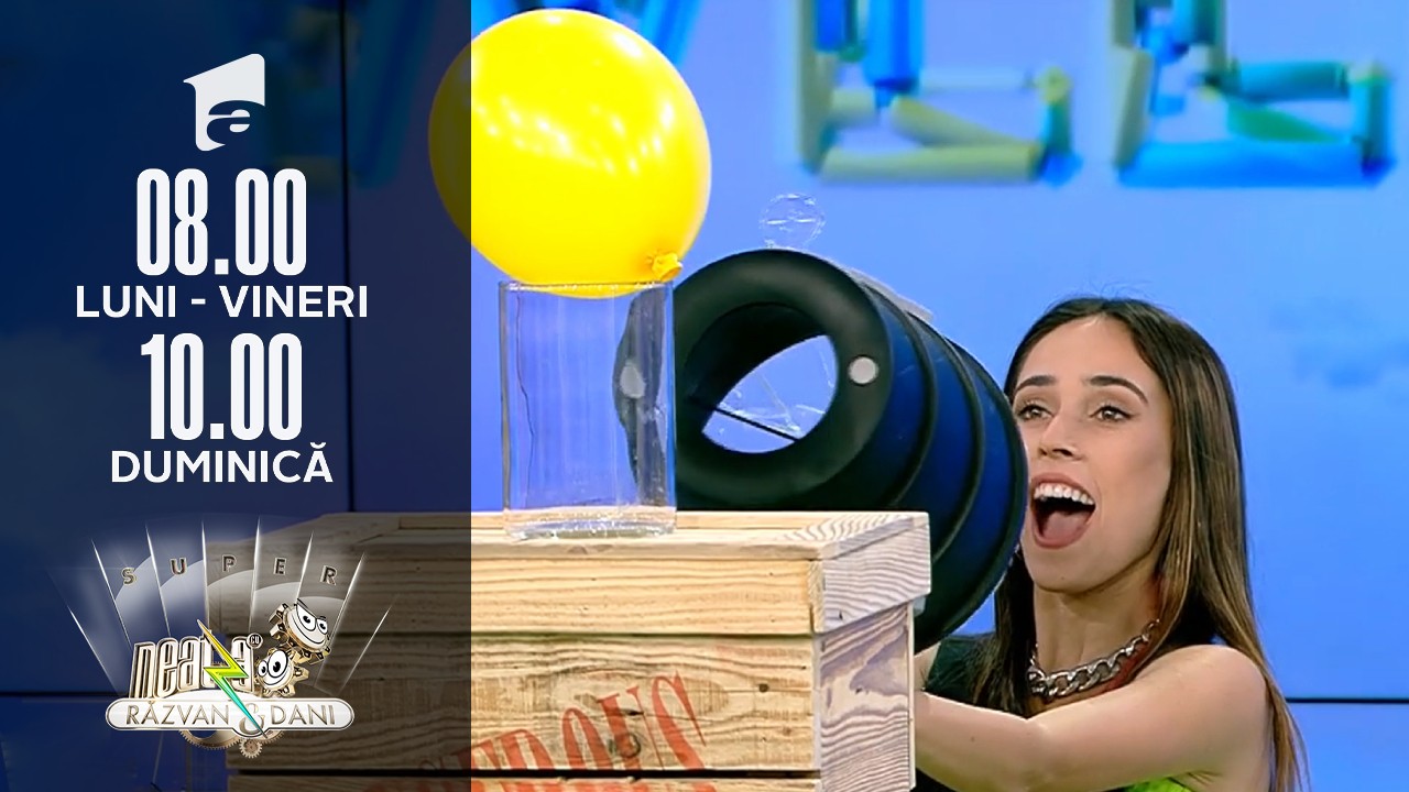 Super Neatza de Weekend, 3 octombrie 2021. Andra Gogan ia parte la ce mai tare provocare