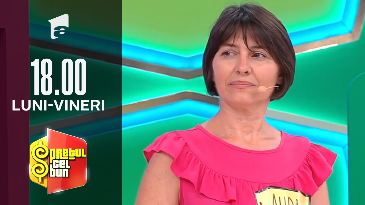 Preţul cel bun sezonul 1, 5 octombrie 2021. Anda a câștigat 1000 de lei