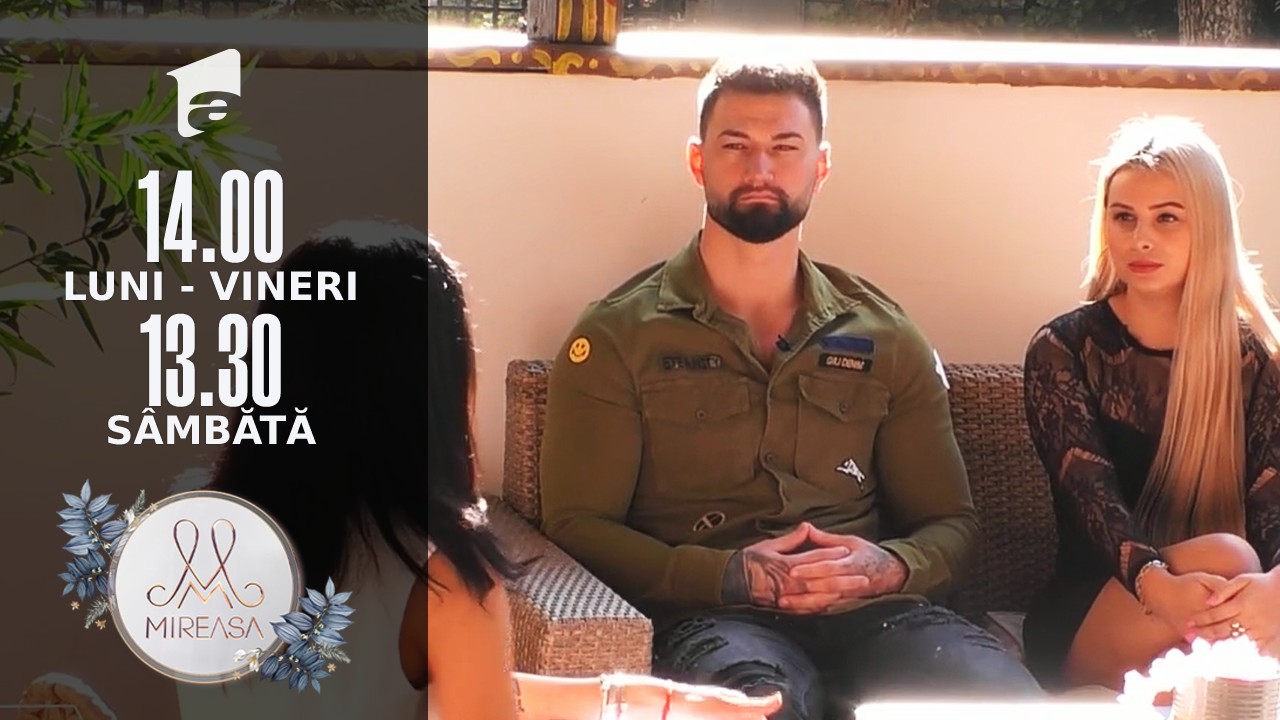 Mireasa Sezonul 4, 5 octombrie 2021. Marius, prins &icirc;ntre Amalia și Maria!
