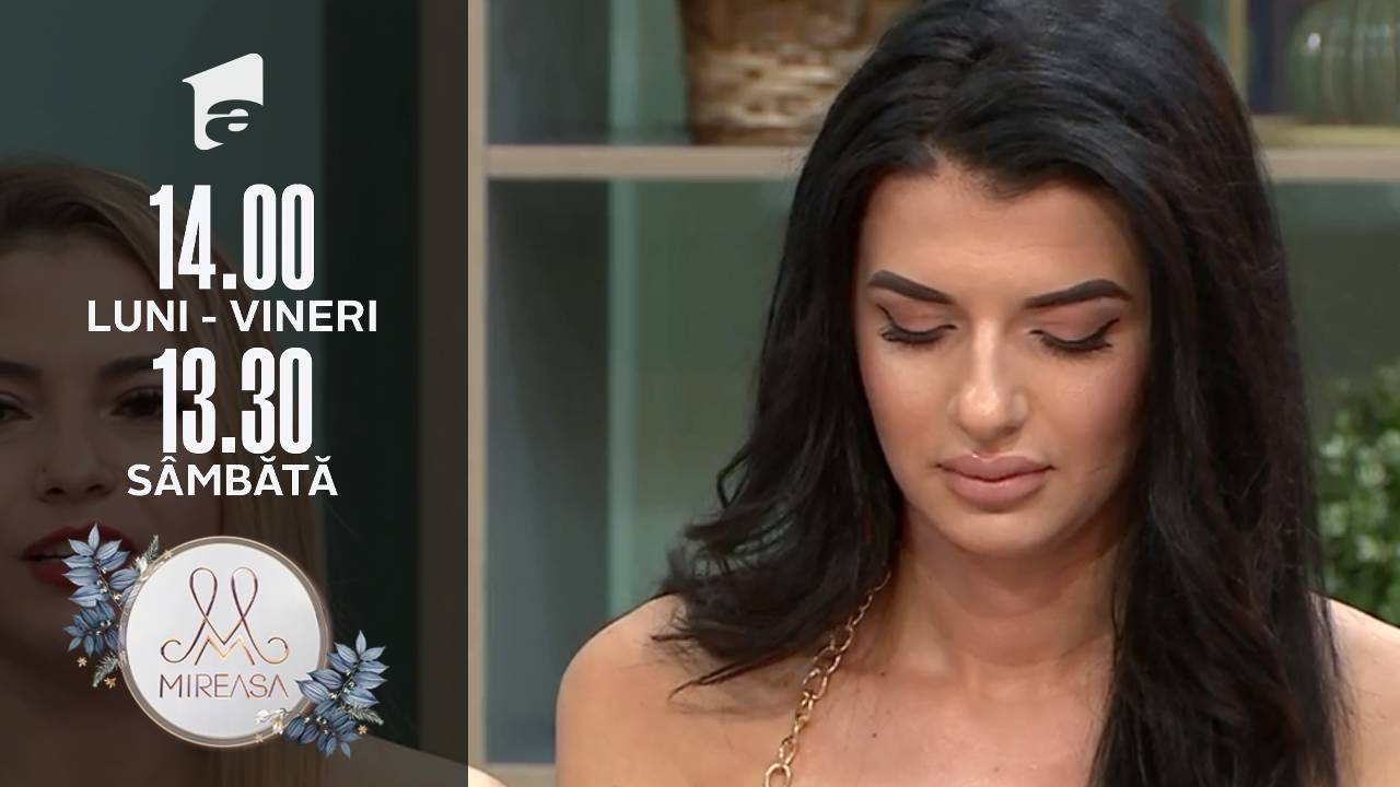 Mireasa Sezonul 4, 5 octombrie 2021. Amalia este de părere că Marius vrea să scape de Maria