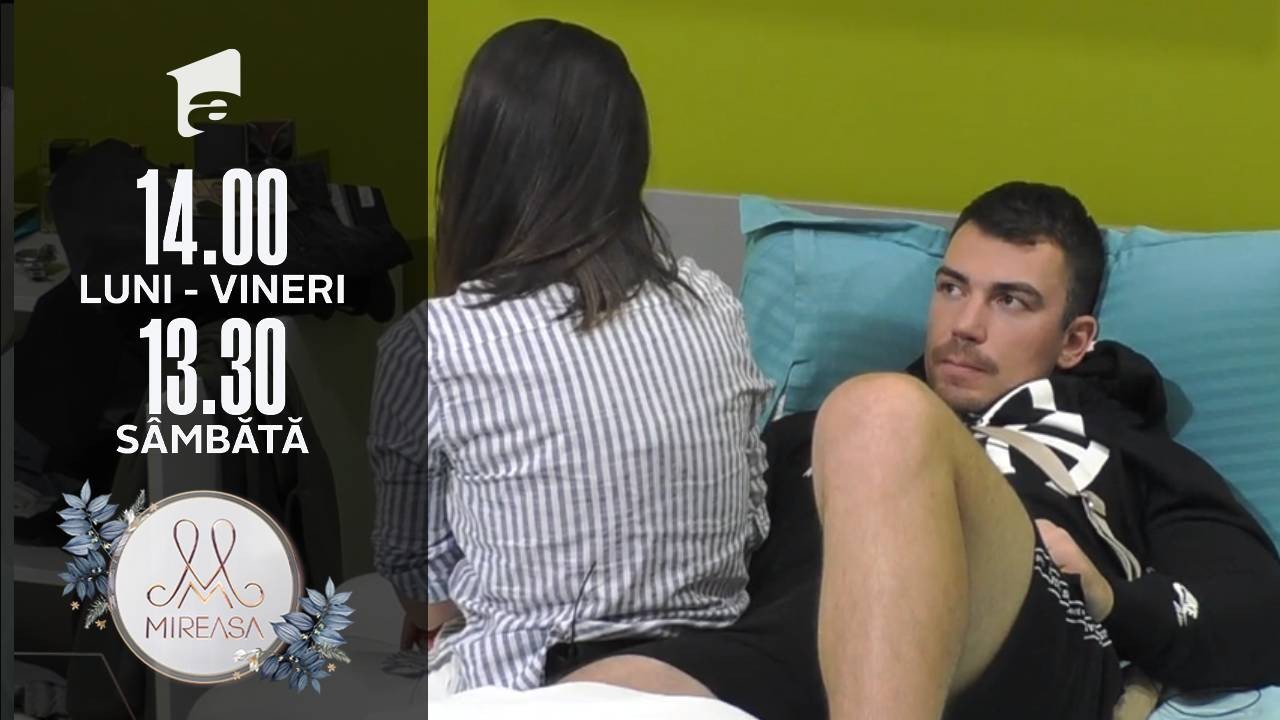 Mireasa Sezonul 4, 6 octombrie 2021. Andrada și Victor, &icirc;ncrezători că iubirea lor e scrisă &icirc;n stele!