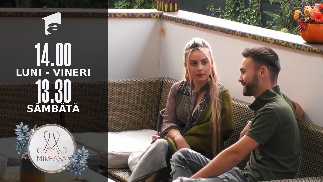 Mireasa Sezonul 4, 7 octombrie 2021. Ionuț a renunțat la Adelina și s-a &icirc;ndreptat spre Maria