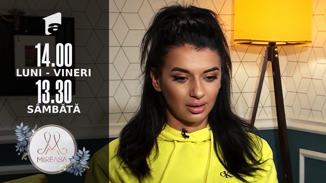 Mireasa Sezonul 4, 7 octombrie 2021. Amalia, o incursiune &icirc;n trecutul amoros: Era gelos și agresiv