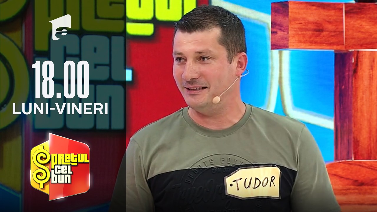 Preţul cel bun sezonul 1, 12 octombrie 2021.Tudor a pierdut super premiu