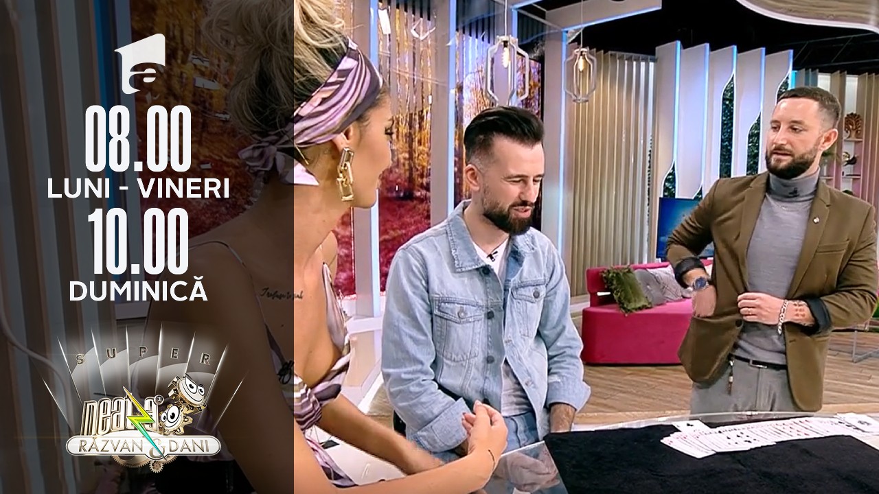 Super Neatza, 14 octombrie 2021. Andrei G&icirc;rjob, numere spectaculoase de magie