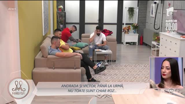 Andrada, motive de discuții în casa băieților: E ca un pitbull!