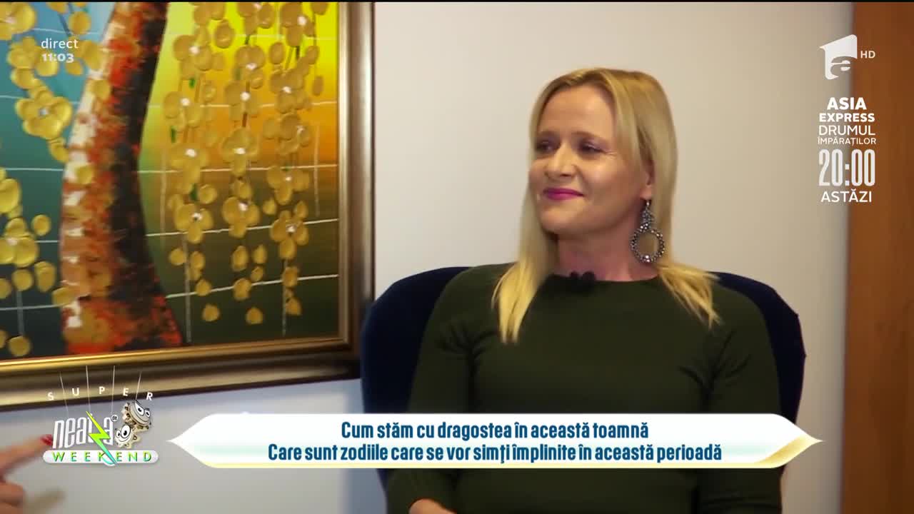 Super Neatza de Weekend, 17 octombrie 2021. Horoscopul acestei toamne. Zodiile care au noroc în dragoste
