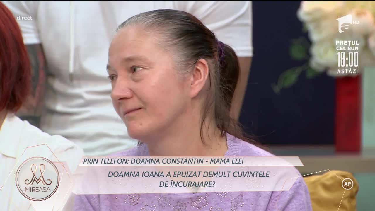 Mireasa Sezonul 4, 19 octombrie 2021. Doamna Ioana, atacuri neobosite la adresa Elei. Concurenta este în lacrimi!