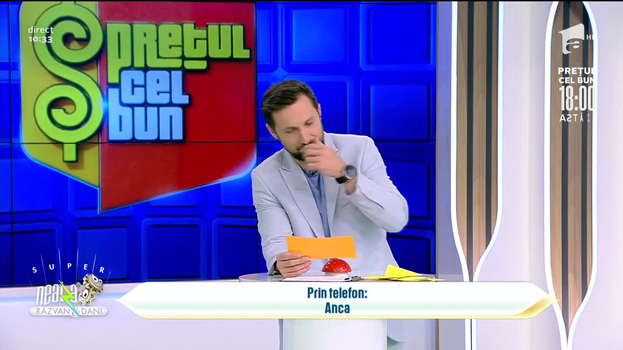 Super Neatza, 18 octombrie 2021. Anca a câștigat un super premiu la jocul "Prețul cel bun"