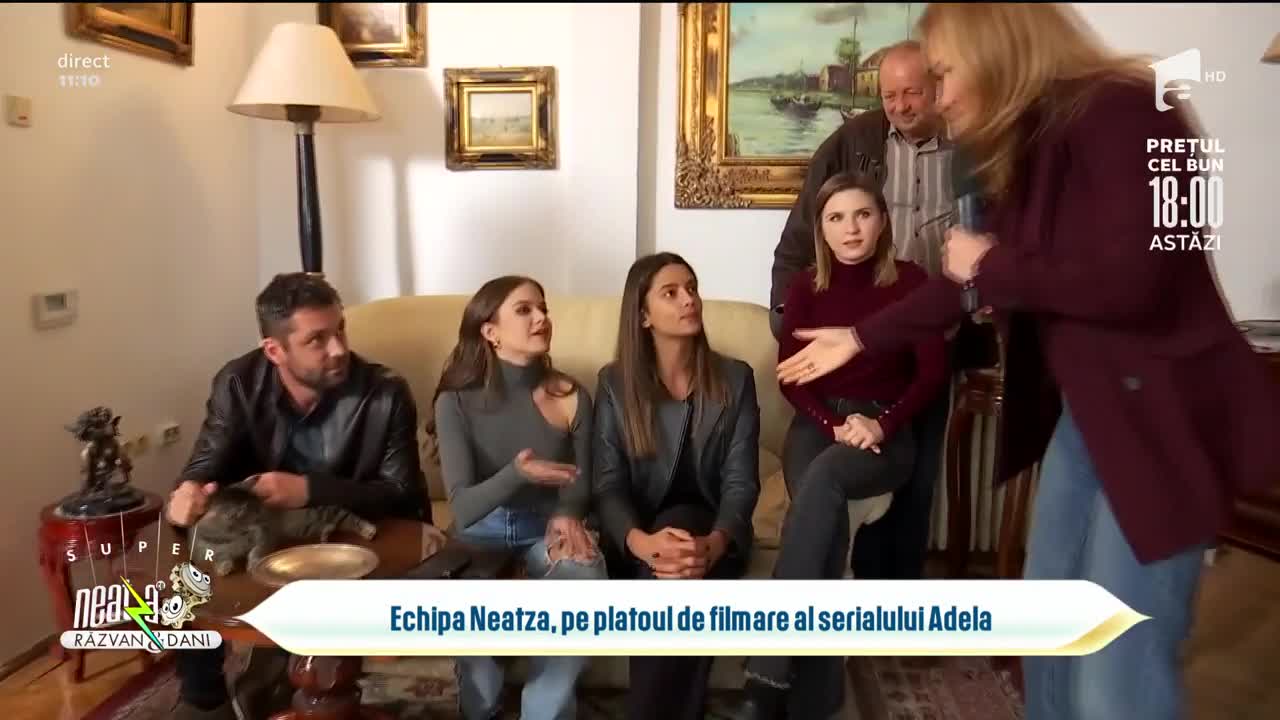Super Neatza, 20 octombrie 2021. Imagini din culisele serialului Adela