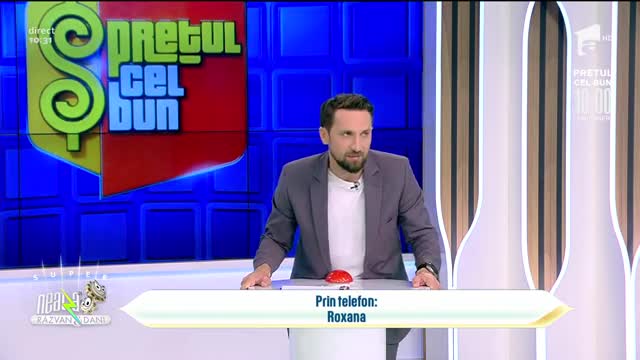 Super Neatza, 21 octombrie 2021. Roxana a avut ghinion jocul "Prețul cel bun" și a pierdut setul de carioci