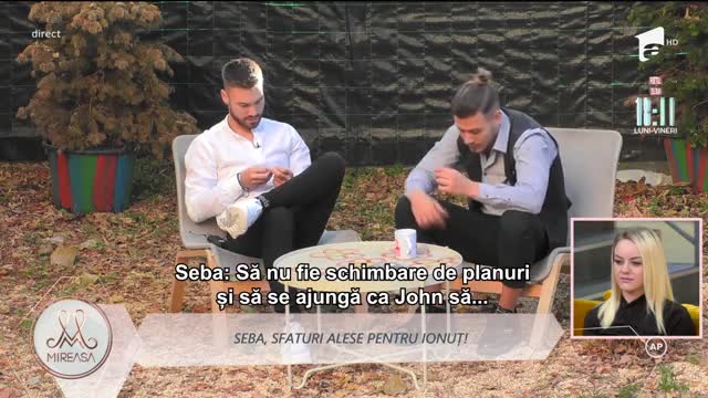 Mireasa Sezonul 4, 22 octombrie 2021. Deși nu a intrat încă în casa Mireasa, John a născut intrigi și speculații printre băieți