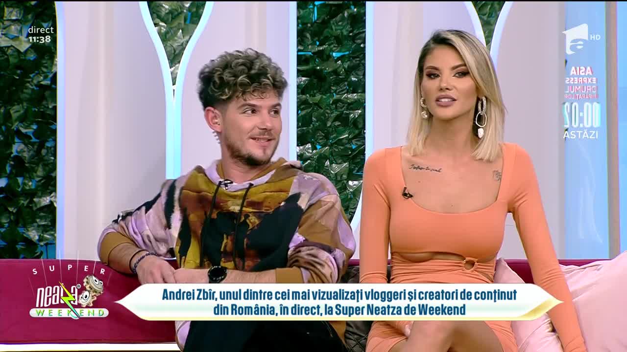 Neatza de Weekend, 24 octombrie 2021. Ramona Olaru a avut un șoc! Un cunoscut vlogger i-a avariat serios bolidul!