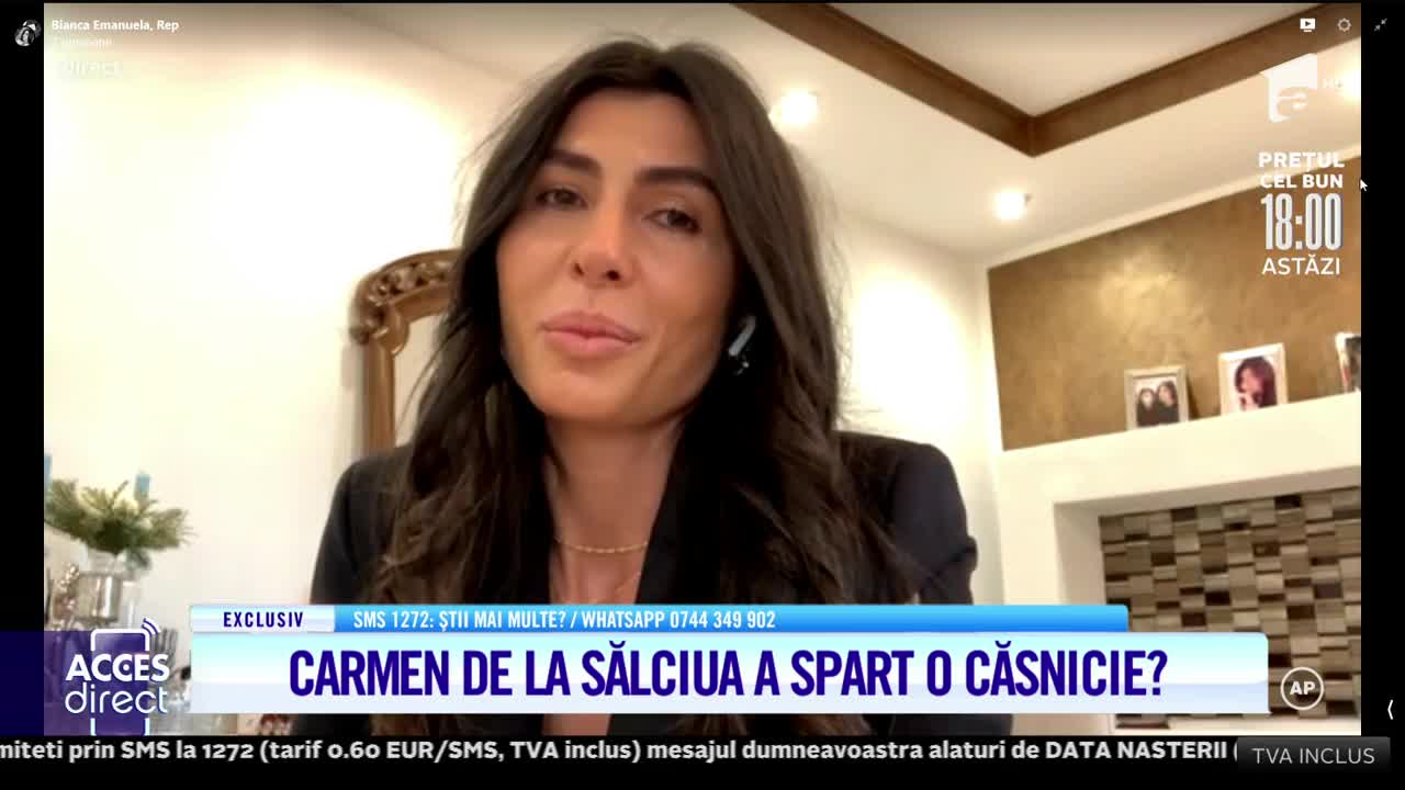 Carmen de la Sălciua este acuzată că ar fi spart o căsnicie!