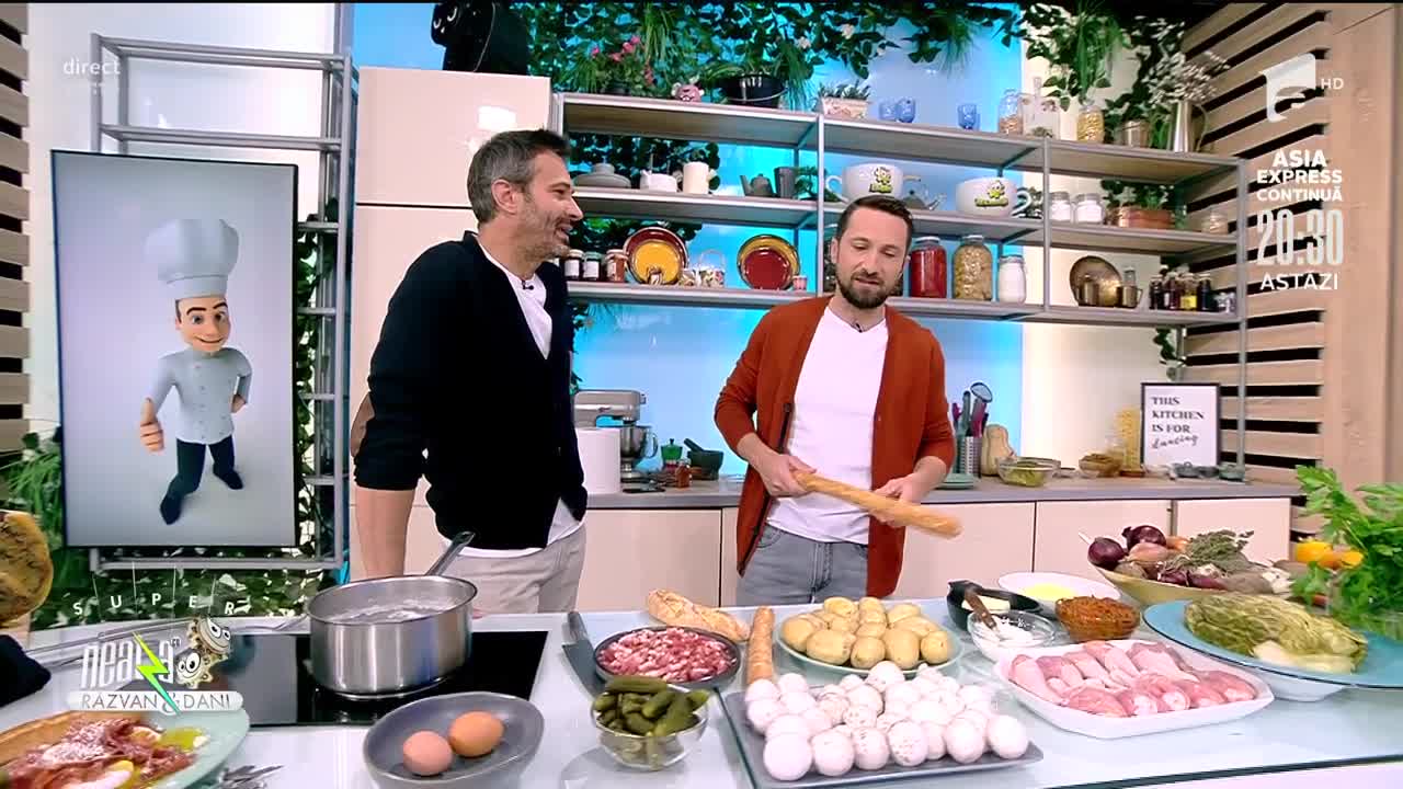 Super Neatza, 27 octombrie 2021. Rețeta lui chef Nicolai Tand - Cartofi cu pulpe de pui la cuptor