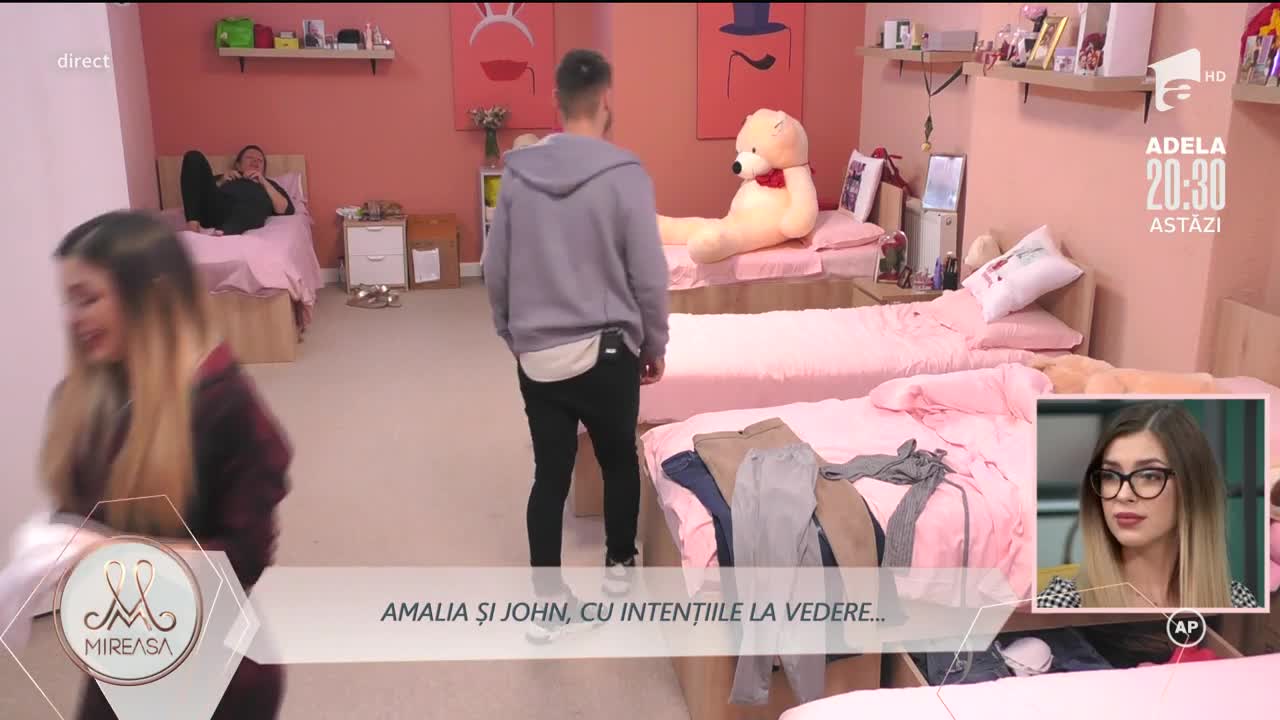 Mireasa Sezonul 4, 28 octombrie 2021. Amalia parte interesată de John!