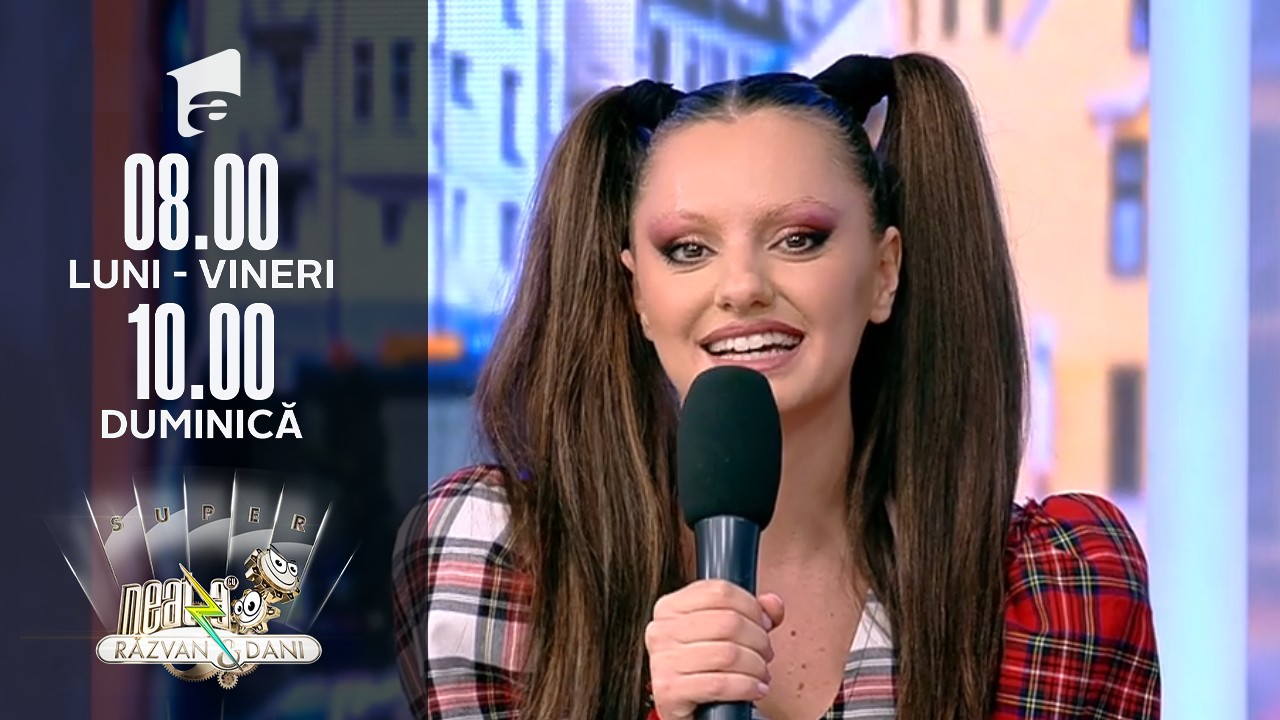 Super Neatza, 29 octombrie 2021. Dani Oțil, gafă &icirc;n direct: Alexandra Stan, cum este să fii femeie măritată?