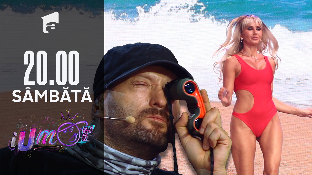 iUmor Sezonul 11, 30 octombrie 2021. Pamela Anderson își face apariția la iUmor. Este la fel de sexy ca în Baywatch