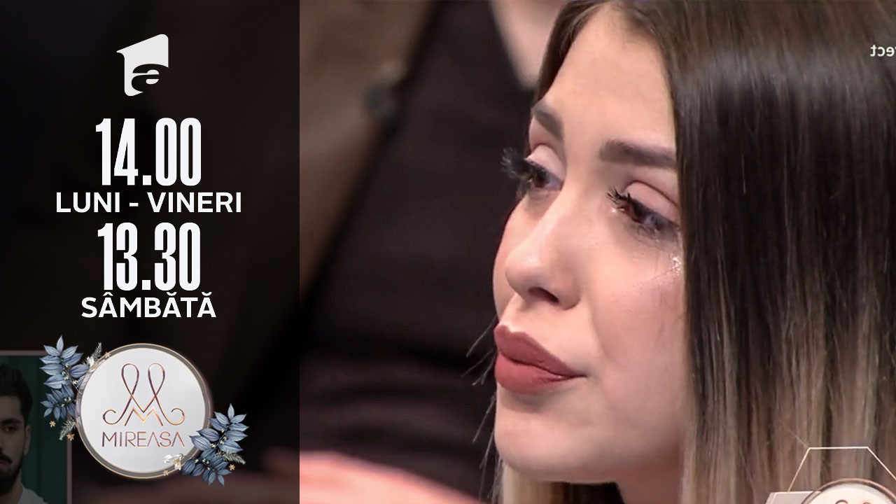 Mireasa sezonul 4, 1 noiembrie 2021. Adelina, eliminată din competiție. Ultimele declarații ale concurentei