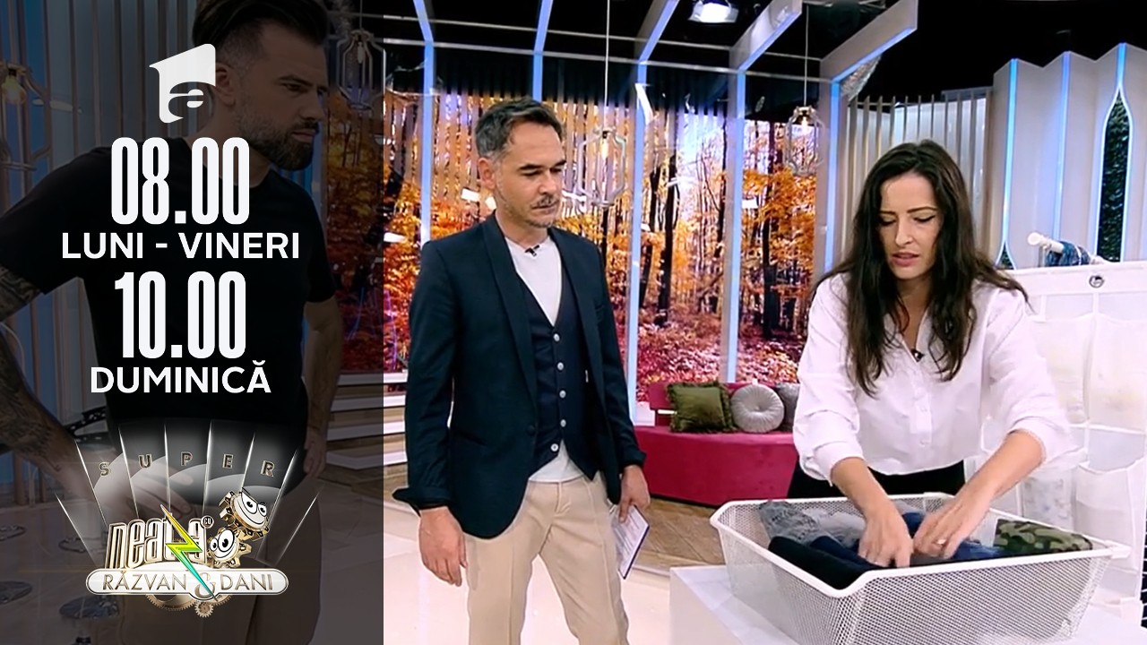 Super Neatza, 3 noiembrie 2021. Depozitarea &icirc;n sertare este mai practică și mai estetică