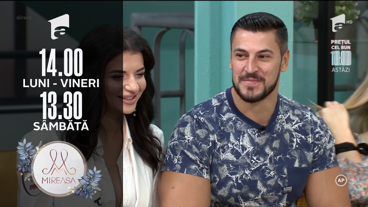 Mireasa sezonul 4, 3 noiembrie 2021. John, despre circumstanțe atenuante ale geloziei: Eu c&acirc;nd am simțit că nu e, am pus punct!