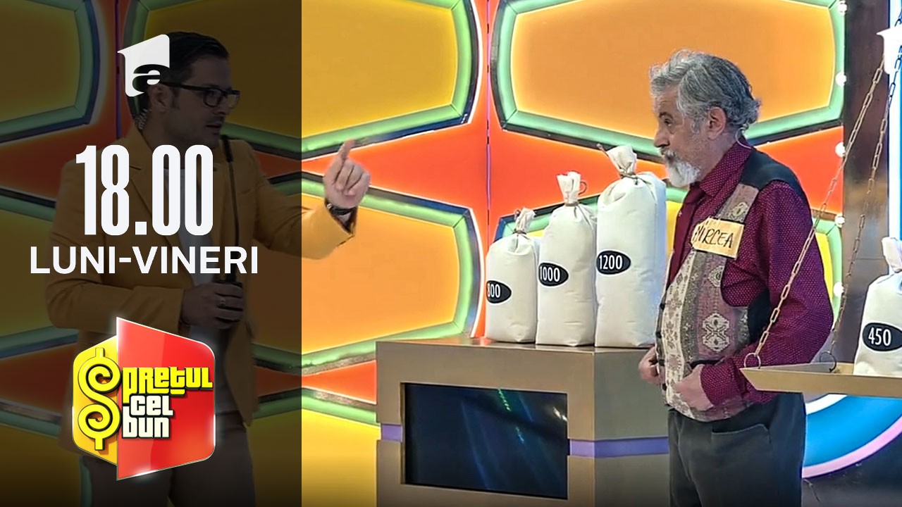 Preţul cel bun sezonul 1, 8 noiembrie 2021. &rdquo;Domnul artist&rdquo; a impresionat: &Icirc;nainte de a &icirc;nvăța să citesc, am &icirc;nvățat să clămpănesc!