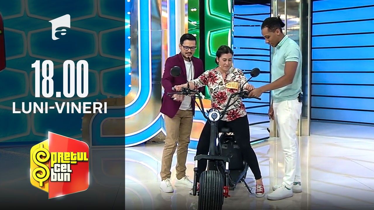 Preţul cel bun sezonul 1, 9 noiembrie 2021. Mihaela și-a probat premiul imediat după ce l-a c&acirc;știgat!