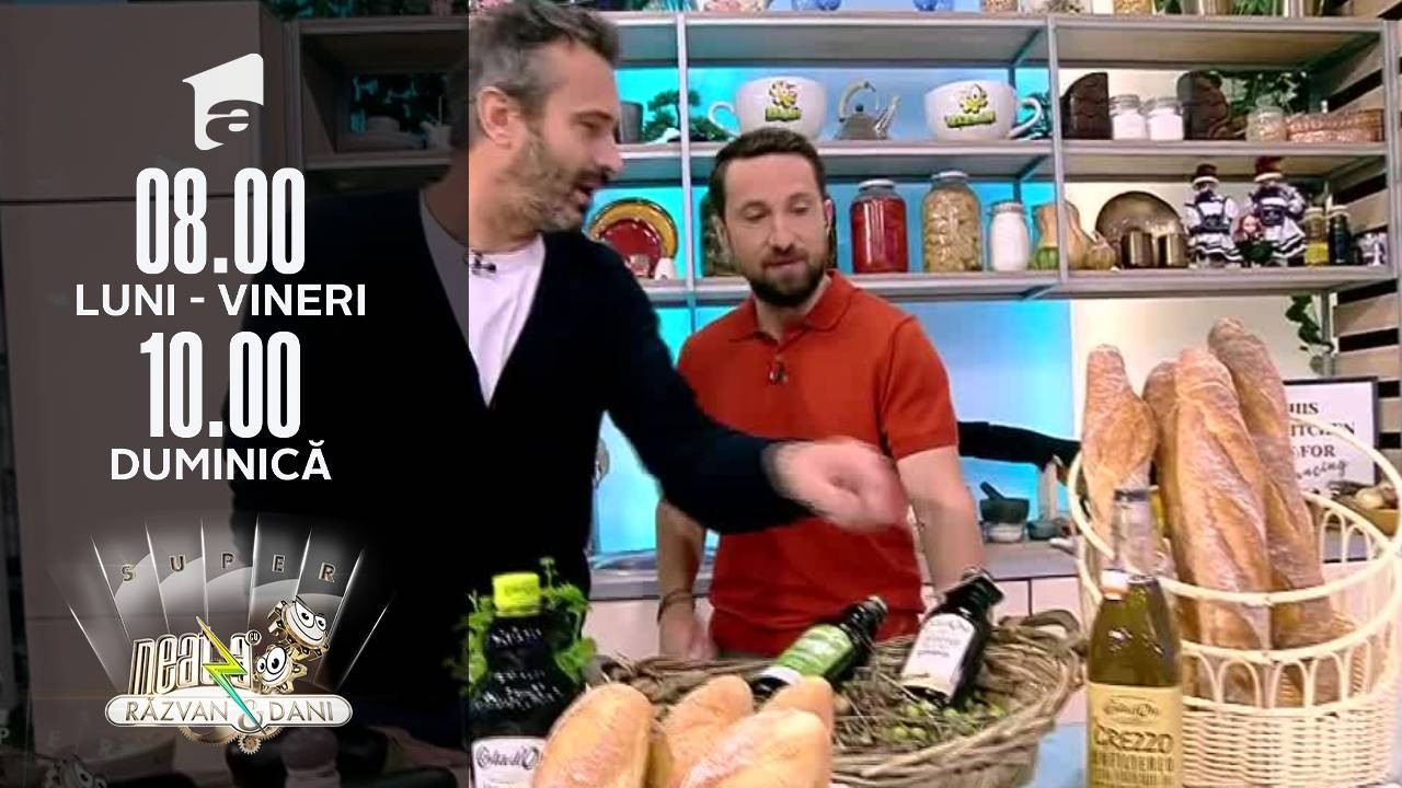 Super Neatza, 10 noiembrie 2021. Rețeta lui chef Nicolai Tand: zucchini cu carne tocată