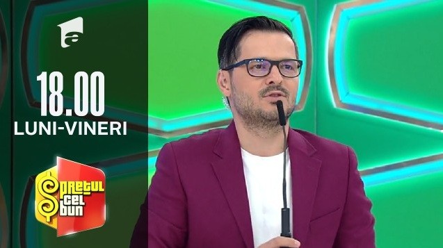 Preţul cel bun sezonul 1, 10 noiembrie 2021. Ce meserie a avut Liviu V&acirc;rciu &icirc;n trecut