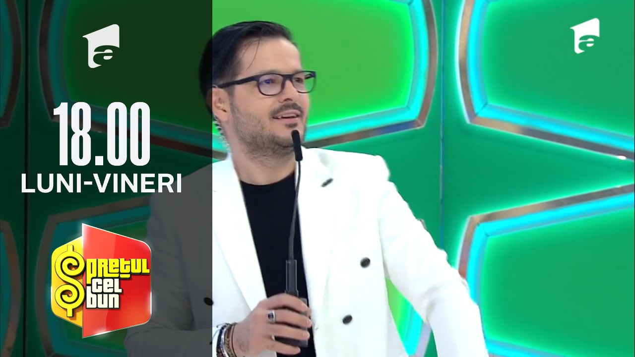 Preţul cel bun sezonul 1, 11 noiembrie 2021. Liviu V&acirc;rciu a spus cea mai tare glumă! Publicul s-a amuzat copios
