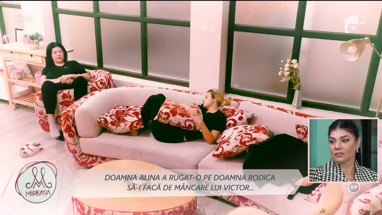 Mireasa Sezonul 4, 12 noiembrie 2021. Doamna Rodica și Alina, reproșuri &icirc;n tandem!