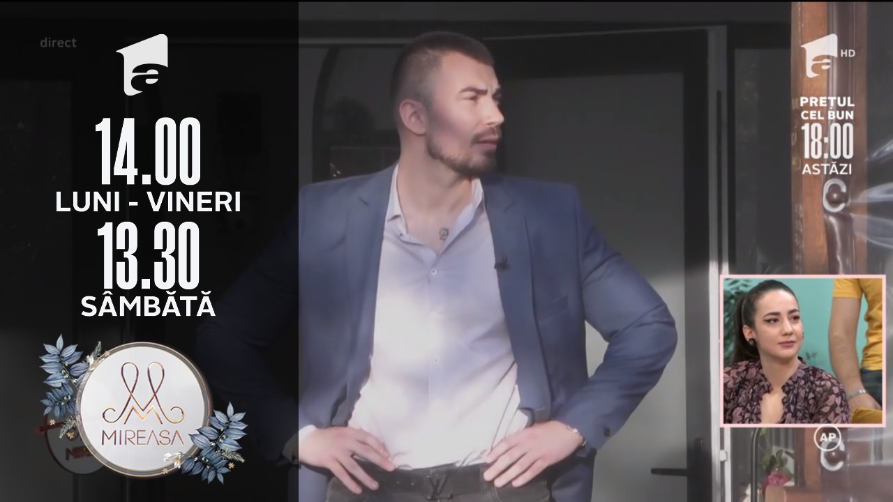 Mireasa Sezonul 4, 15 noiembrie 2021. Victor, o eliminare ce a lăsat-o &icirc;n urmă pe Andrada