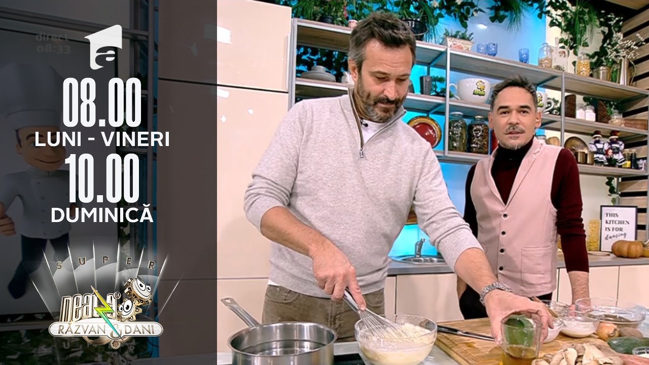 Super Neatza, 16 noiembrie 2021. Rețeta lui chef Nicolai Tand - Legumele &icirc;n aluat tempura