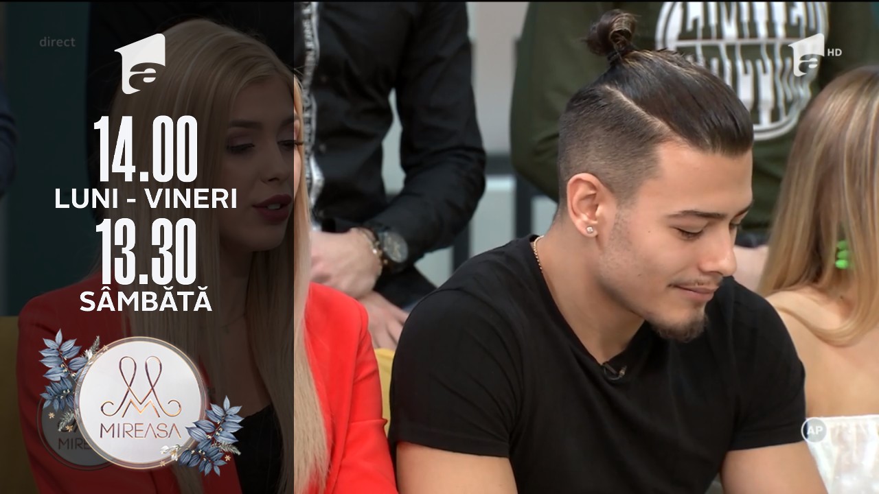 Mireasa Sezonul 4, 17 noiembrie 2021. Adelina și Seba, jongl&acirc;nd cu o concluzie de-a doamnei Gabi: Ori de te rupi de ea, ori de mine!