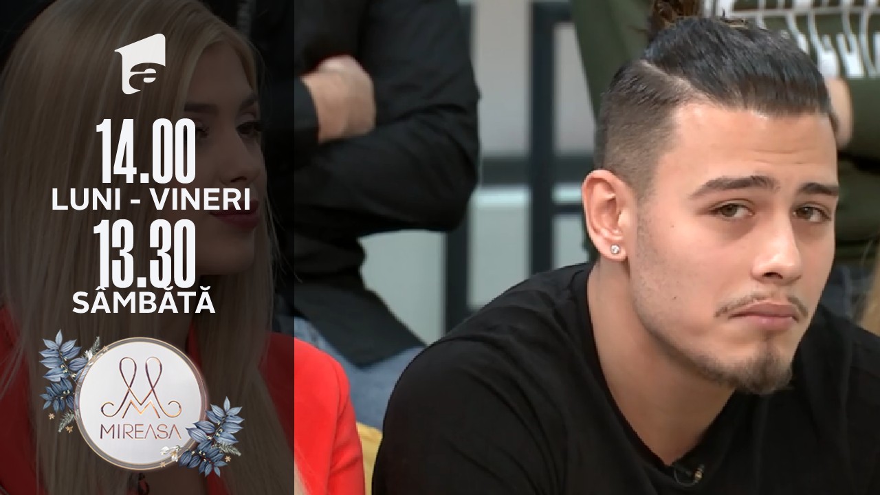 Mireasa Sezonul 4, 17 noiembrie 2021. Adelina și Seba s-au sărutat! Cei doi concurenți formează un cuplu