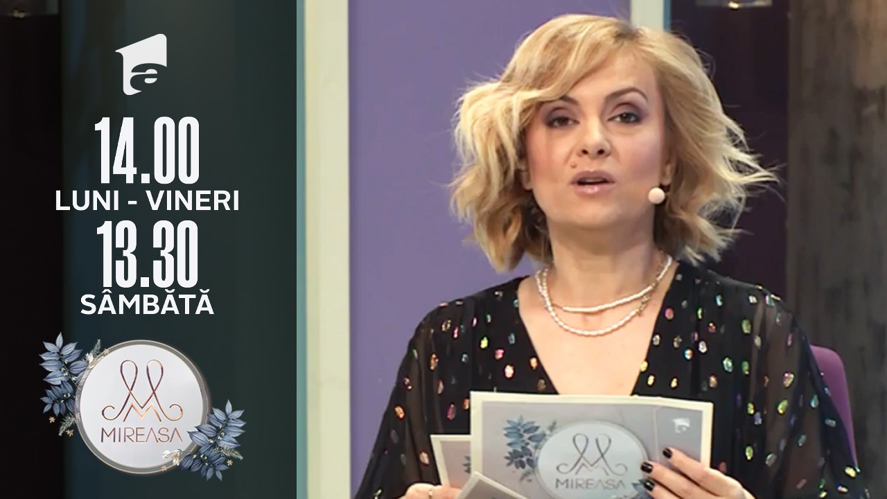 Gala Mireasa Sezonul 4, 20 noiembrie 2021. Telespectatorii au decis! Doamna Eugenia, Alexandru și Ana sunt favoriți