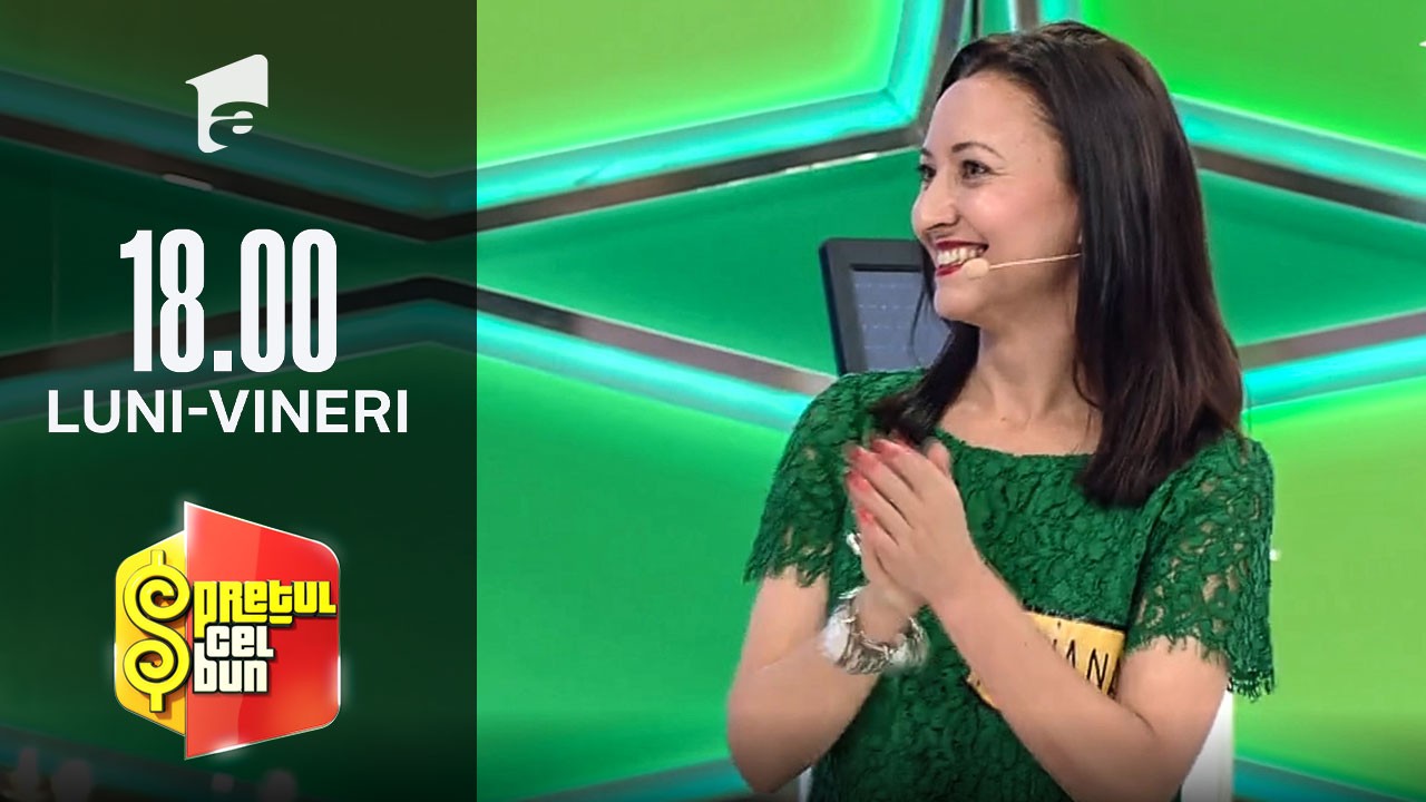 Preţul cel bun sezonul 1, 22 noiembrie 2021. Mariana a c&acirc;știgat un aragaz electric