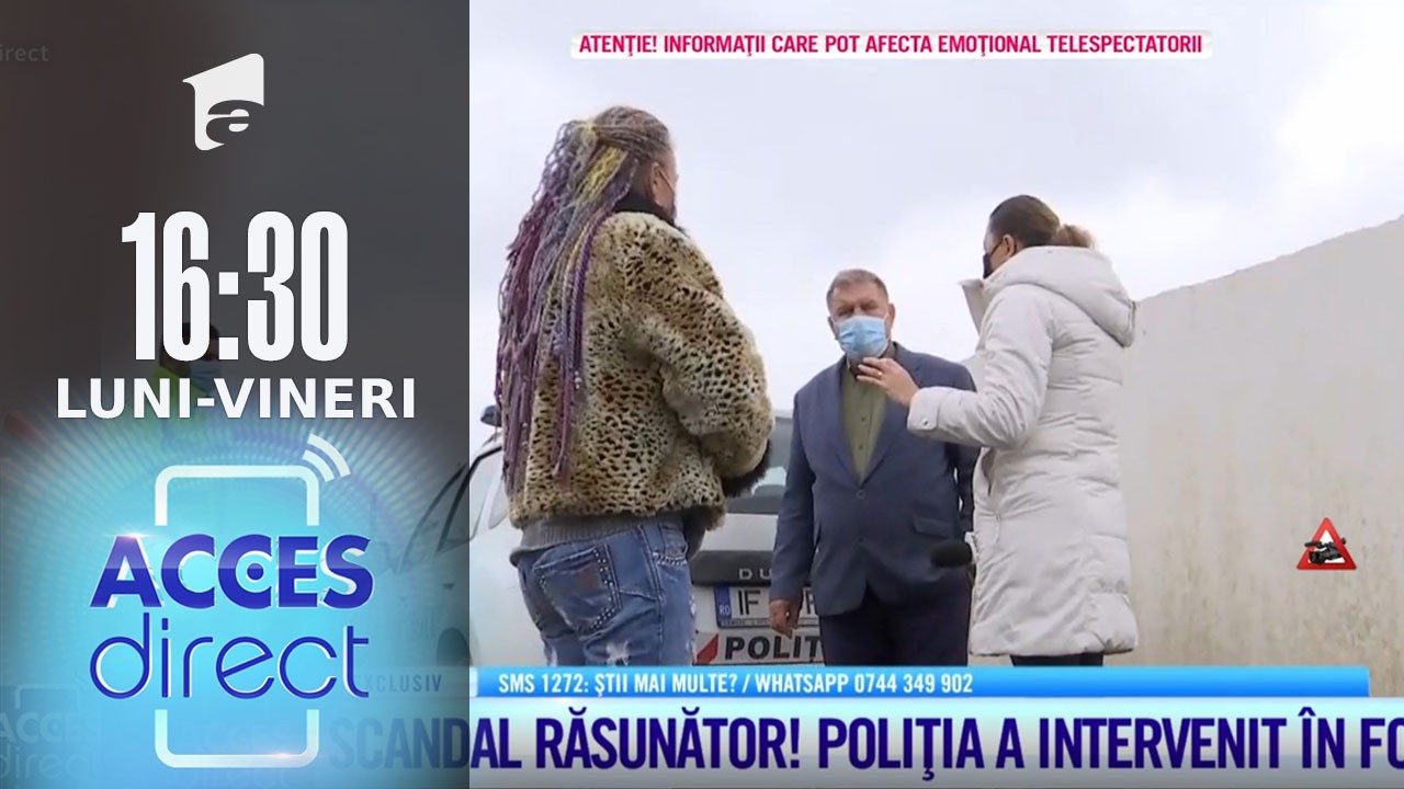 Acces Direct, 23 noiembrie 2021. Terapeutul vedetelor şi Stelian Ogică, scandal răsunător. Intervenția polițiștilor