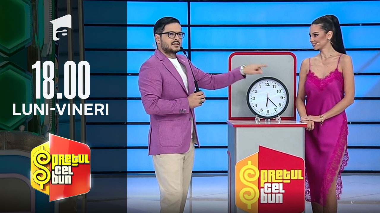 Preţul cel bun sezonul 1, 25 noiembrie 2021. Liviu V&acirc;rciu, impresionat de frumusețea Iulianei Luciu