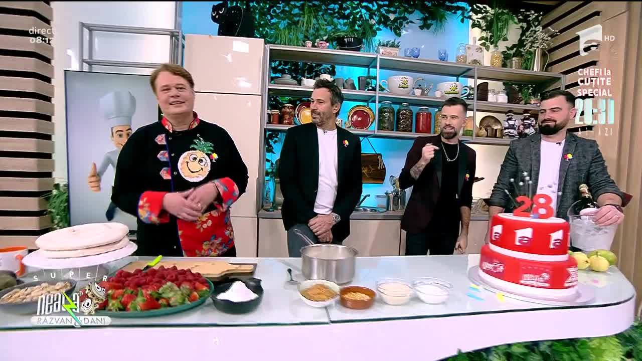 Super Neatza, 29 noiembrie 2021. Rețeta lui Vladuț: Pavlova