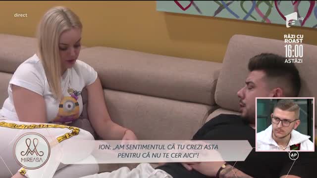 Mireasa Sezonul 4, 1 decembrie 2021. Ion și Raluca, un nou incident: Cred că nu mai vrei să continuăm afară!