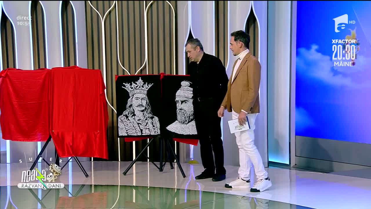 Super Neatza, 2 decembrie 2021. Bogdan Olteanu, picturi glitter inspirate din istoria românilor